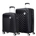 149072-1041 - American Tourister Summer Square 2 Piece Luggage Set Black