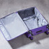 TR-0242-PUR-S - Rock Rocklite 54cm Cabin Suitcase Purple