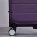 TR-0243-PUR-L - Rock Rocklite DLX 78cm Expandable Suitcase Purple