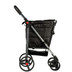 ROLS-BAS-POL-BLACK - 
Rolser Basket Polar 4 Big Wheel 2 Swivelling Foldable Shopping Trolley Polar Black