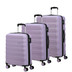 131143-8890 - American Tourister Speedlink 3 Piece Luggage Set Icy Lilac