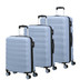 131143-8365 - American Tourister Speedlink 3 Piece Luggage Set Pastel Blue