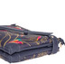 SMB1005-002 - Sara Miller Zip Top Crossbody Bag Smokey Blue Birds