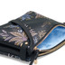 SMB1005-018 - Sara Miller Zip Top Crossbody Bag Black Botanic