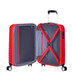 147087-A103 - American Tourister Mickey Clouds 55cm Cabin Suitcase Mickey Classic Red