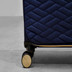 TR-0252-NAV-M - Rock Sloane 67cm Expandable Suitcase Navy