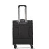 TR-0195-BL-S - Rock Georgia 55cm Expandable Cabin Suitcase Black