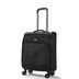 TR-0195-BL-S - Rock Georgia 55cm Expandable Cabin Suitcase Black