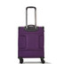TR-0195-PU-S - Rock Georgia 55cm Expandable Cabin Suitcase Purple
