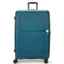 TR-0256-GRN-L - Rock Vancouver 77cm Expandable Large Suitcase Forest Green