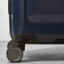 TR-0261-NAV-M - Rock Austin 70cm Expandable Medium Suitcase Navy