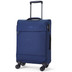 TR-0264-NAV-S - Rock Paris 4 Wheel Cabin Suitcase Navy