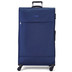TR-0264-NAV-XL - Rock Paris 4 Wheel Extra-Large Suitcase Navy