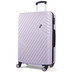 TR-0263-PUR-L - Rock Santiago 4 Wheel Large Suitcase Purple