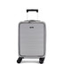 TR-0278-GRY-S - Rock Eden 4 Wheel Cabin Suitcase Grey
