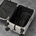 TR-0278-GRY-S - Rock Eden 4 Wheel Cabin Suitcase Grey
