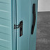 TR-0278-BLU-S - Rock Eden 4 Wheel Cabin Suitcase Seafoam Blue