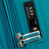 129379-2774 - American Tourister Sunside 3 Piece Luggage Set Totally Teal