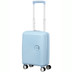 152934-8365 - American Tourister Soundbox Mini 47cm 4 Wheel Suitcase Pastel Blue