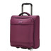 TR-0264-PUR-US - Rock Paris 4 Wheel Underseat Suitcase Purple