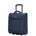 TR-0264-NAV-US - Rock Paris 4 Wheel Underseat Suitcase Navy