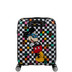 152579-A080 - American Tourister Wavebreaker Disney 55cm Suitcase Mickey Check