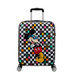 152579-A080 - American Tourister Wavebreaker Disney 55cm Suitcase Mickey Check