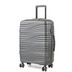 CL901-03-M - Pierre Cardin Riviera 66cm 4 Wheel Medium Suitcase Grey