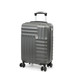 CL898-51-S - Pierre Cardin Soleil 56cm 4 Wheel Cabin Suitcase Charcoal Grey