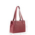 19476-RED - Visconti Clara Zip Shoulder Bag Red