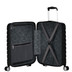 153341-0614 - American Tourister Flashline Frontloader 55cm Cabin Suitcase Shadow Black