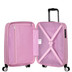 122089-A637 - American Tourister Funlight Disney 55cm Cabin Suitcase Minnie Lenticular Pink