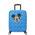 122089-A638 - American Tourister Funlight Disney 55cm Cabin Suitcase Mickey Lenticular Blue