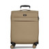 TR-0286-BEI-S - Rock Harper 4 Wheel 54cm Cabin Suitcase Beige