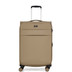 TR-0286-BEI-M - Rock Harper 4 Wheel 67cm Medium Suitcase Beige