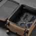 TR-0286-BEI-L - Rock Harper 4 Wheel 78cm Large Suitcase Beige