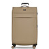TR-0286-BEI-L - Rock Harper 4 Wheel 78cm Large Suitcase Beige