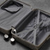 TR-0282-CHL-S - Rock Aspen 4 Wheel 54cm Cabin Suitcase Charcoal