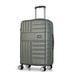 TR-0282-SGE-M - Rock Aspen 4 Wheel 64cm Medium Suitcase Sage Green