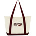 LAB13198-MHB - New Balance Classic Canvas Tote Monarch Burgundy
