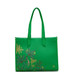 SMB2002-020 - Sara Miller Large Box Tote Shopper Botanic Green