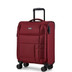 TR-0275-RED-S -Rock Tokyo 4 Wheel Spinner 55cm Cabin Suitcase Wine Red