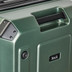 TR-0288-GRN-S - Rock Alpine 4 Wheel Exp 55cm Cabin Suitcase Green