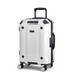 TR-0288-WHT-S - Rock Alpine 4 Wheel Exp 55cm Cabin Suitcase White