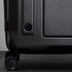 TR-0288-CHL-M - Rock Alpine 4 Wheel Exp 65cm Medium Suitcase Charcoal