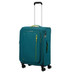 157366-D834 - American Tourister Cloudrider 4 Wheel Exp 67cm Medium Suitcase Misty Teal