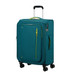 157366-D834 - American Tourister Cloudrider 4 Wheel Exp 67cm Medium Suitcase Misty Teal