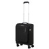 157364-1465 - American Tourister Cloudrider 4 Wheel 55cm Cabin Suitcase Jet Black