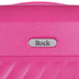 TR-0295-PNK-L - Rock Love Island 4 Wheel 78cm Large Suitcase Pink