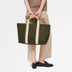 113491 - Radley Halley Row Large Ziptop Tote Bag Olive